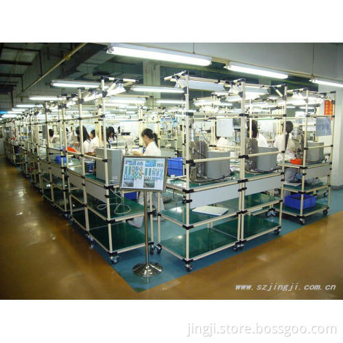 Plastic Coated Pipe Rack